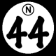 Number N 44